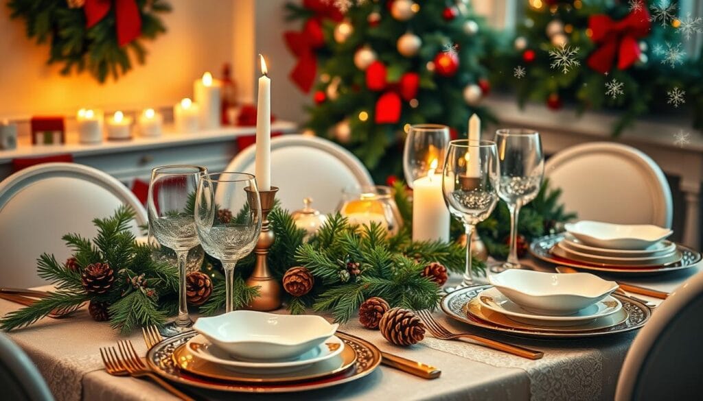 Seasonal table setting inspiration