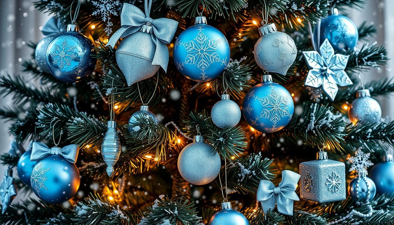 30 Blue And Silver Tree Decorations for Holiday Magic 1 blue and silver tree decorations