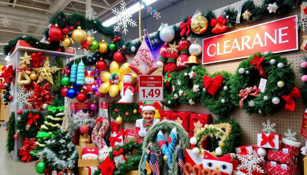 christmas decorations clearance