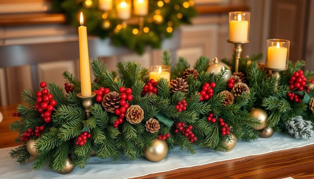 christmas table decoration