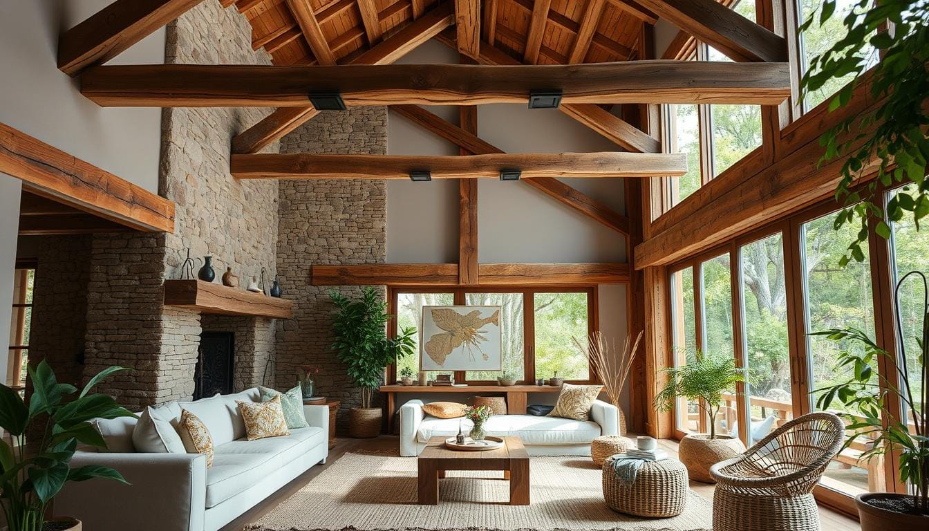 Modern Rustic: Blending Contemporary and Natural Design