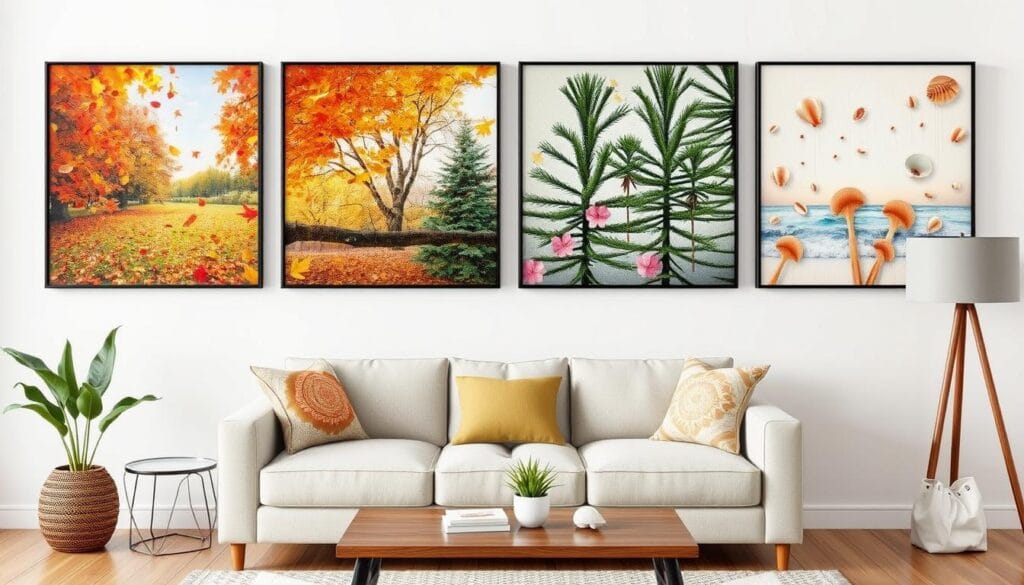 Seasonal wall art decor