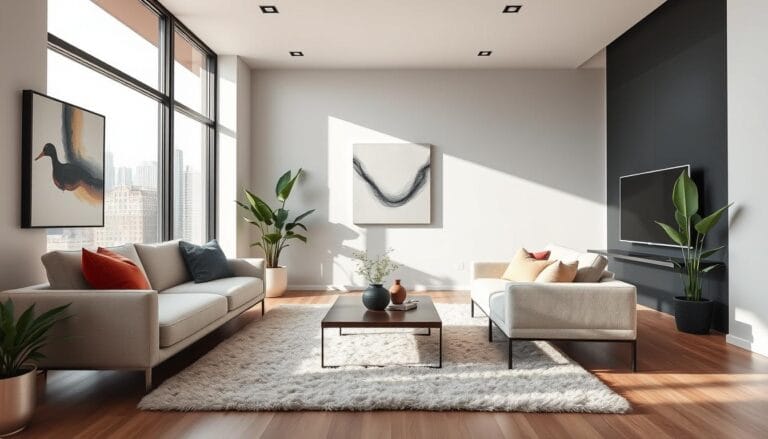 contemporary living room