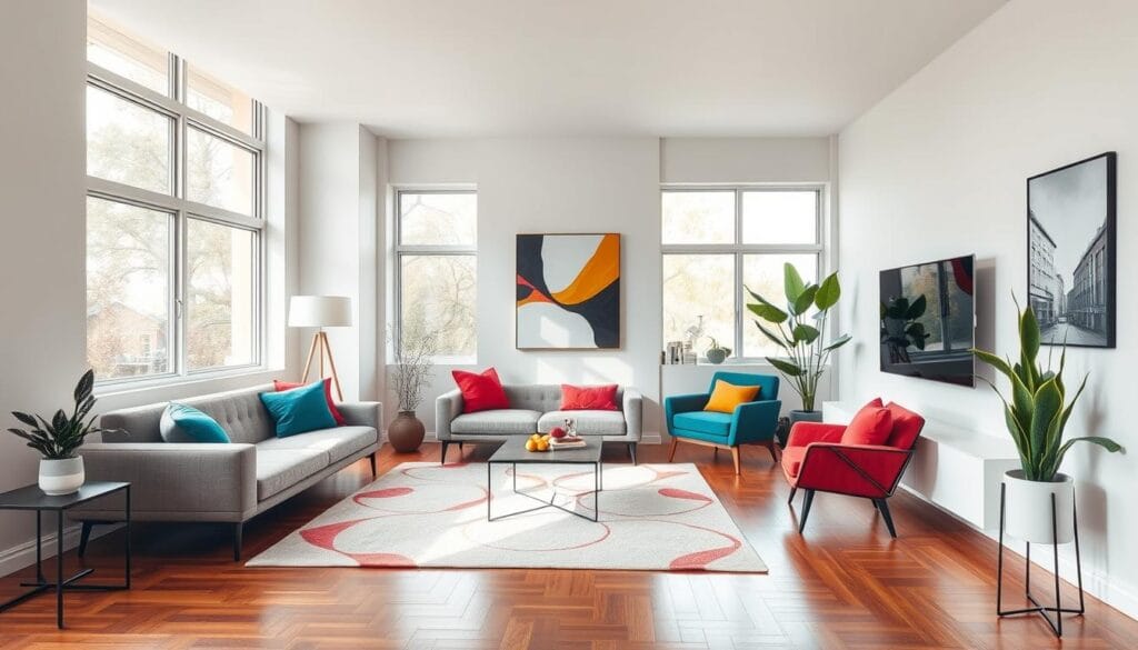 contemporary living room