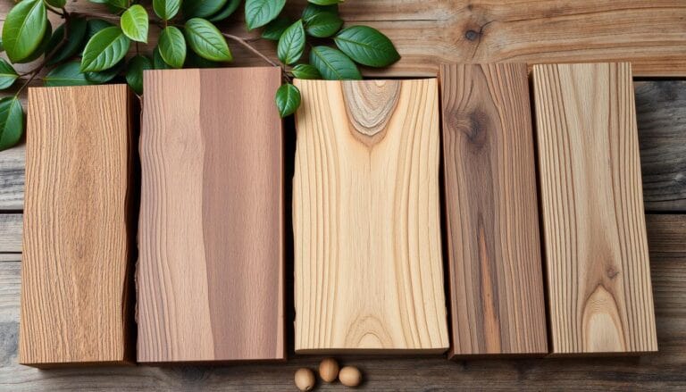 different kinds of wood