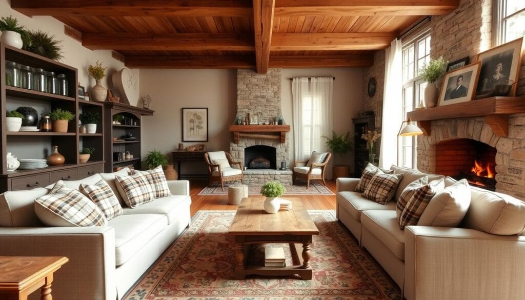 farmhouse living room decor