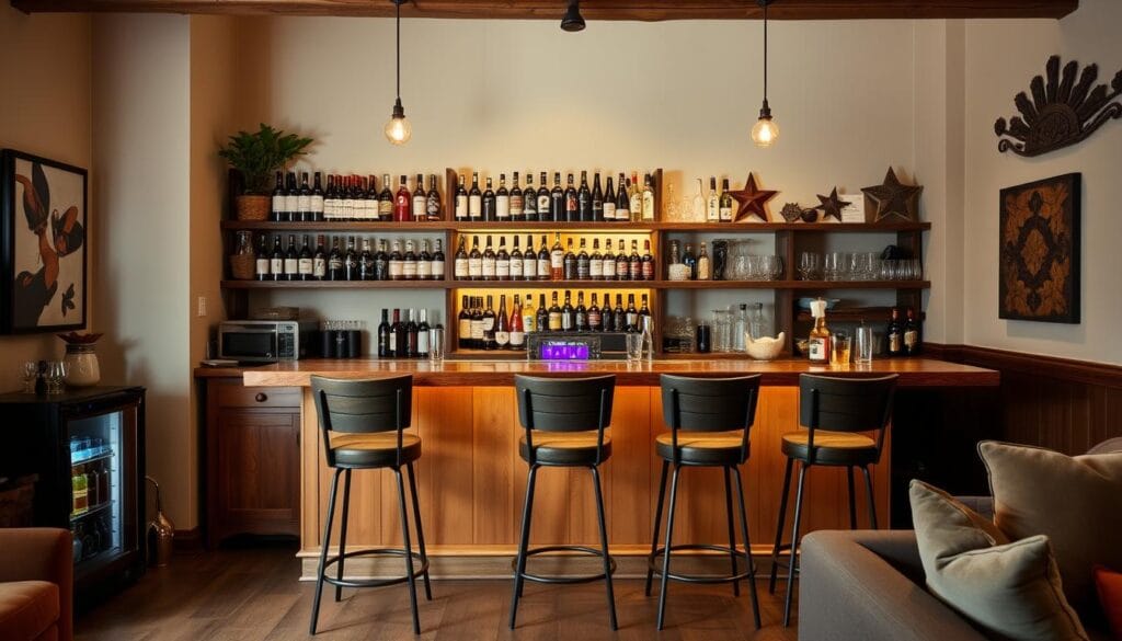 home bar setups