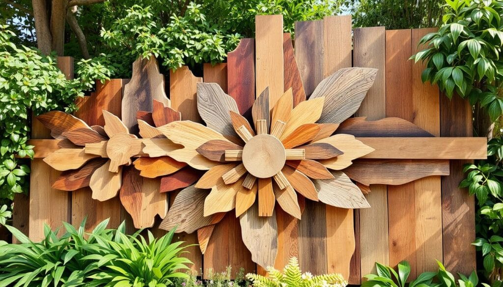 reclaimed wood art