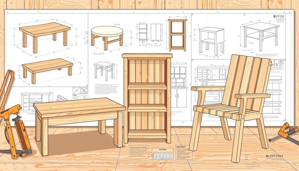 wood furniture plans