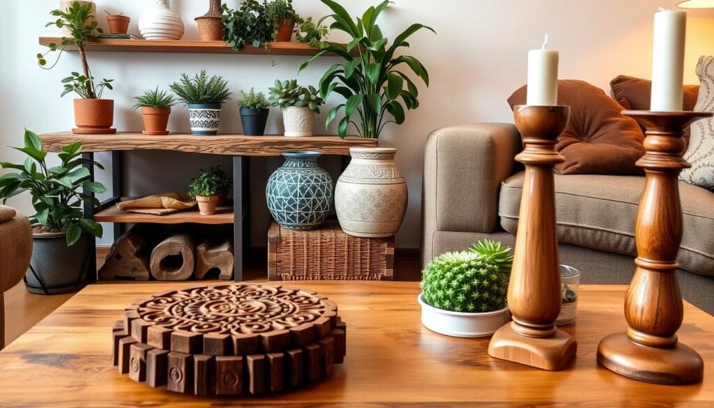 wooden home decor