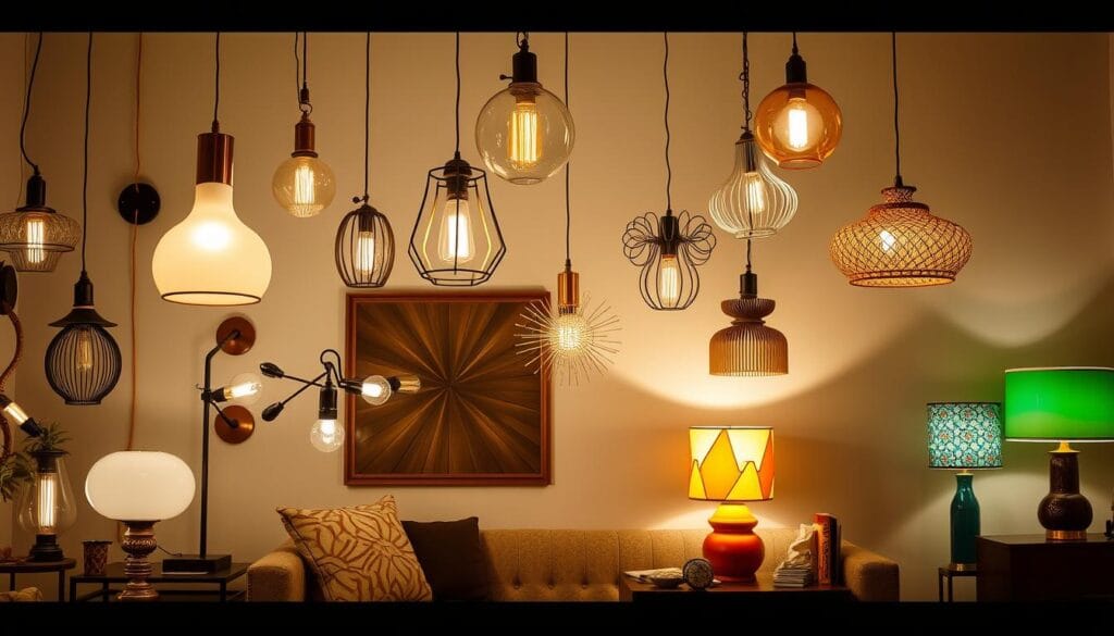 Unique lighting fixtures