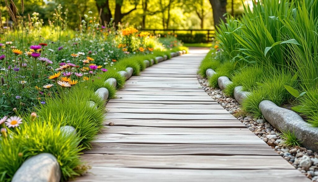 cheap diy garden path ideas