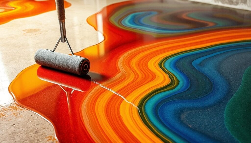 epoxy floor installation