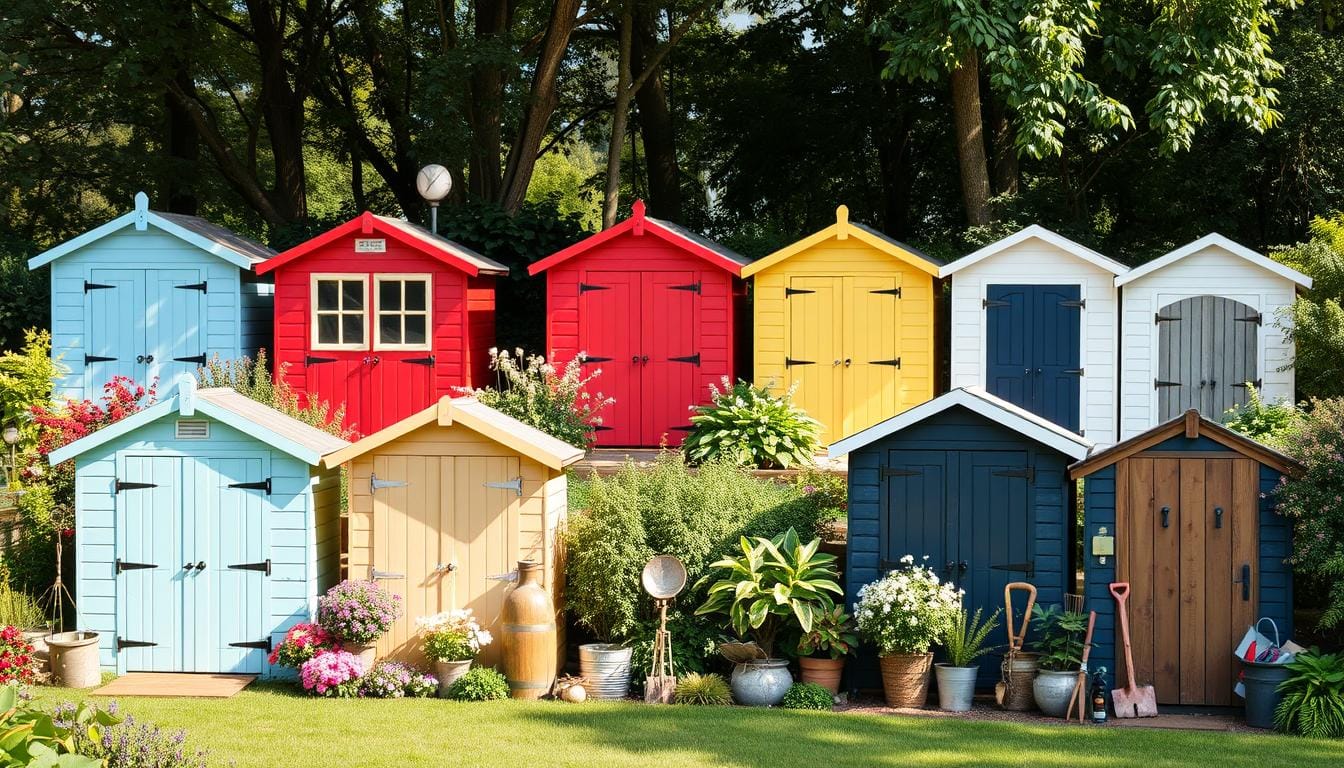 7 Stunning Garden Shed Color Schemes You'll Love 1 garden shed colour ideas