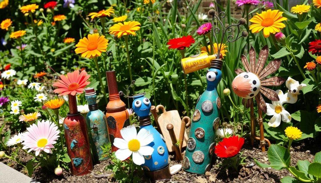handmade garden art