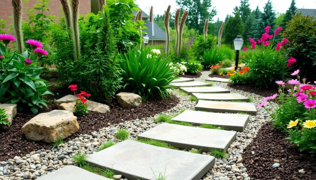 inexpensive homemade garden trail tips