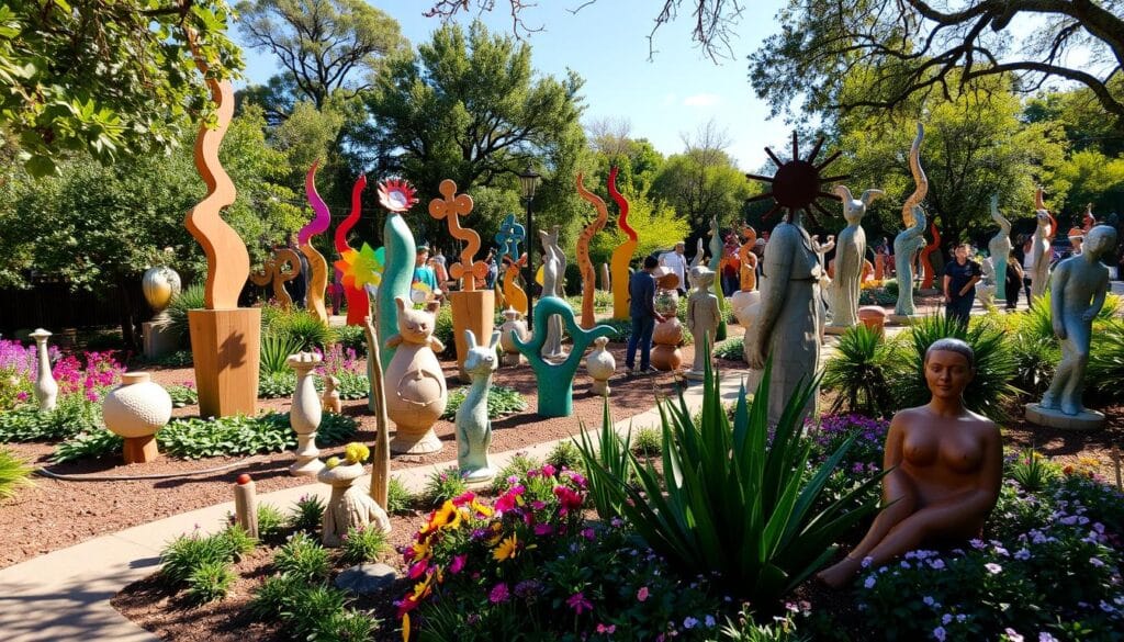 outdoor art sculptures