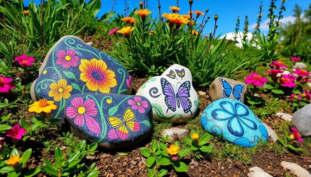 outdoor rock art