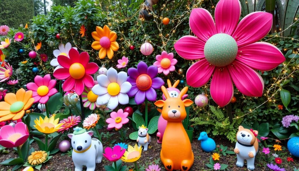 whimsical garden decorations