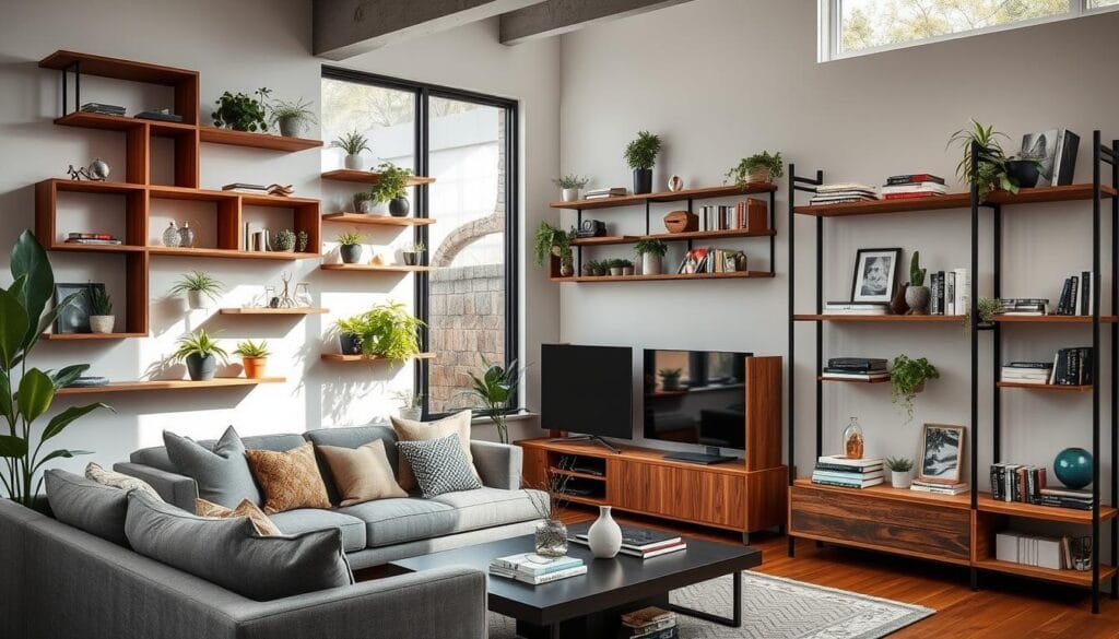 Creative Shelving Solutions