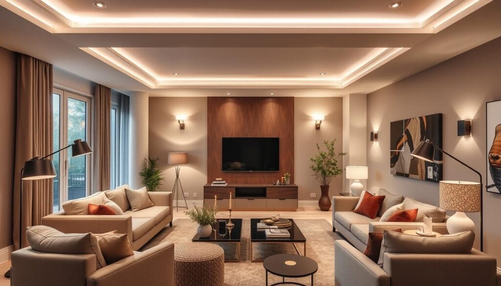 Stylish Living Room Lighting Ideas