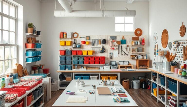 craft room organization