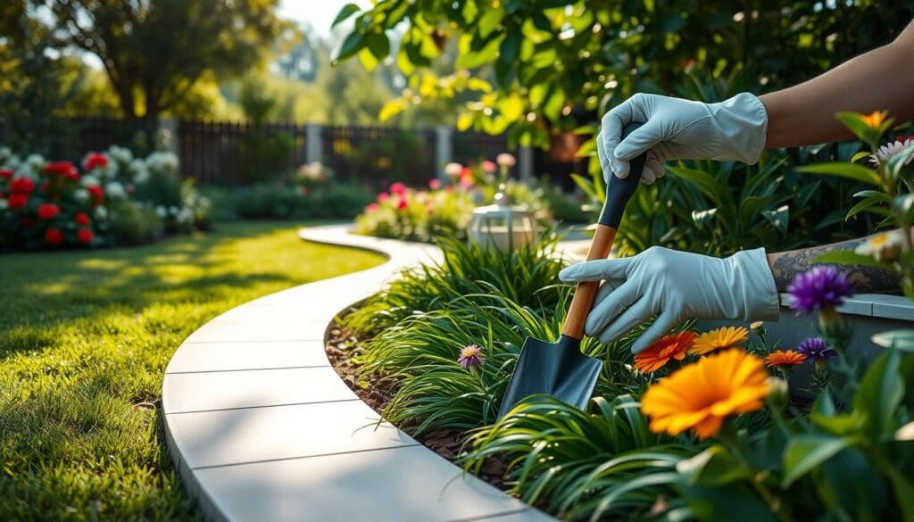 garden edging maintenance