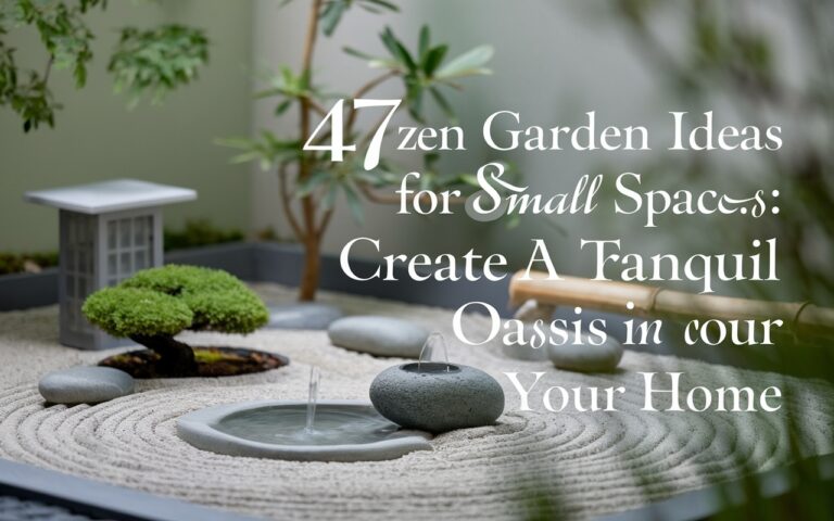 zen garden ideas for small spaces