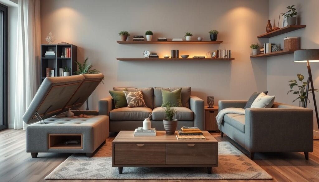 living room storage solutions ideas