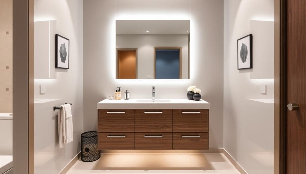 modern guest bathroom vanities