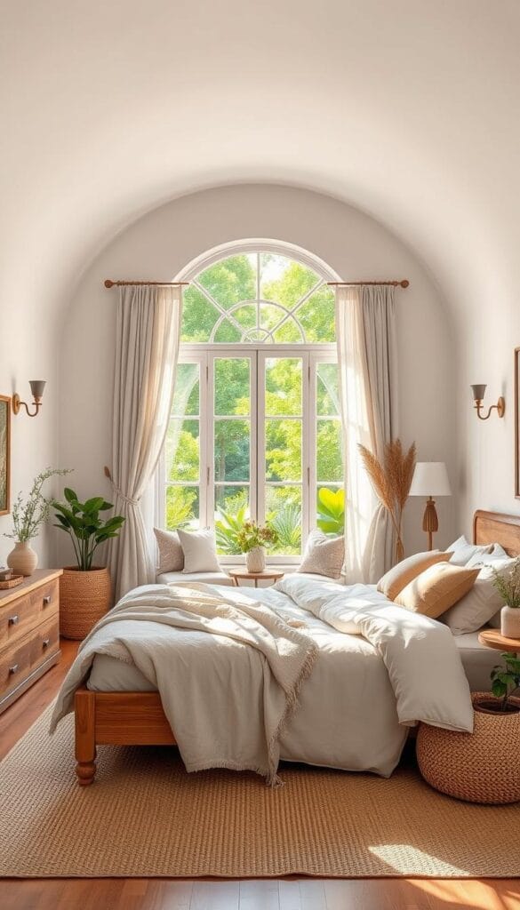 arch bedroom decor ideas