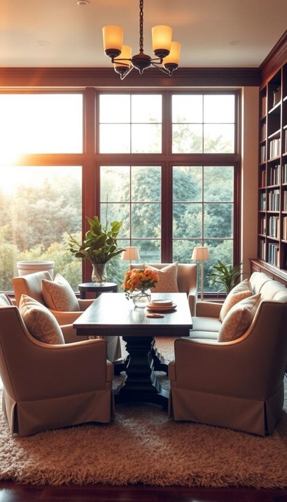 comfortable dining seating ideas