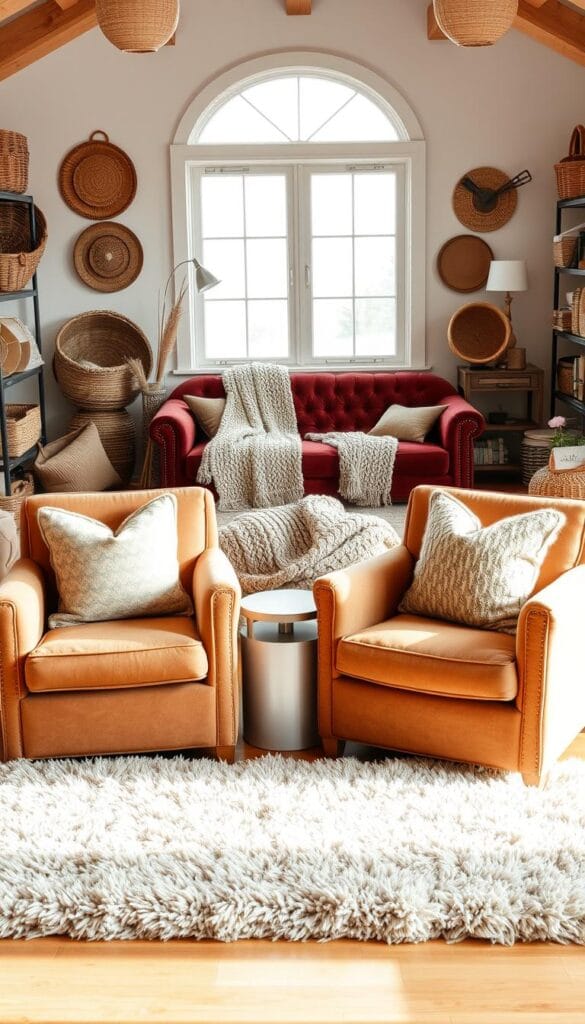 cozy home decor textiles