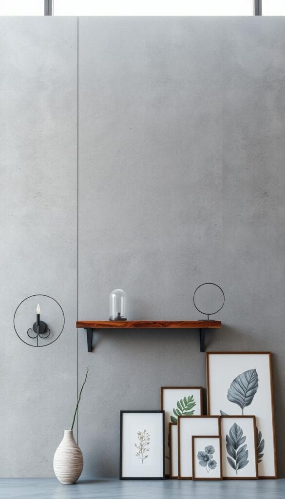 grey wall decoration tips