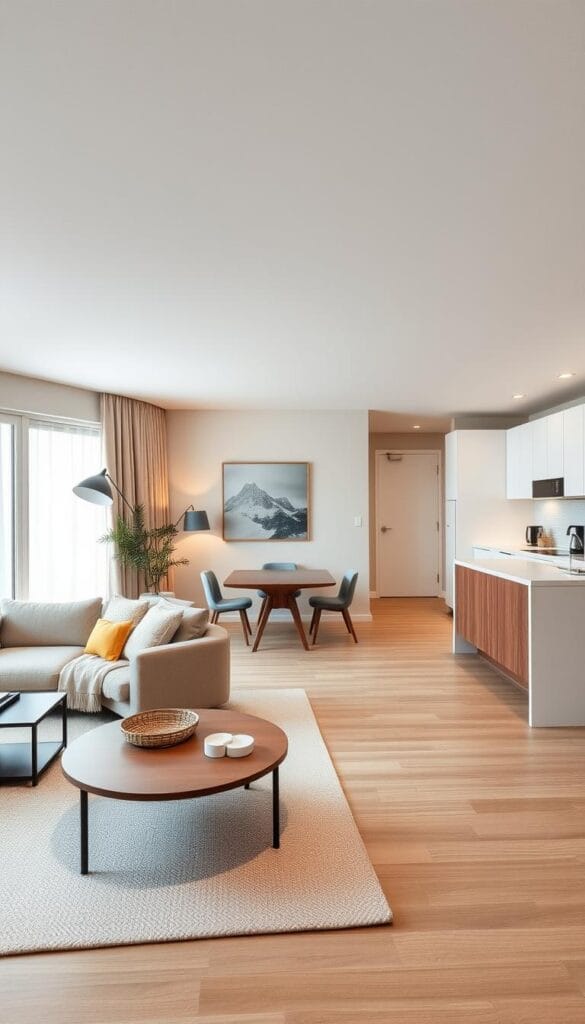 modern apartment decorating color schemes