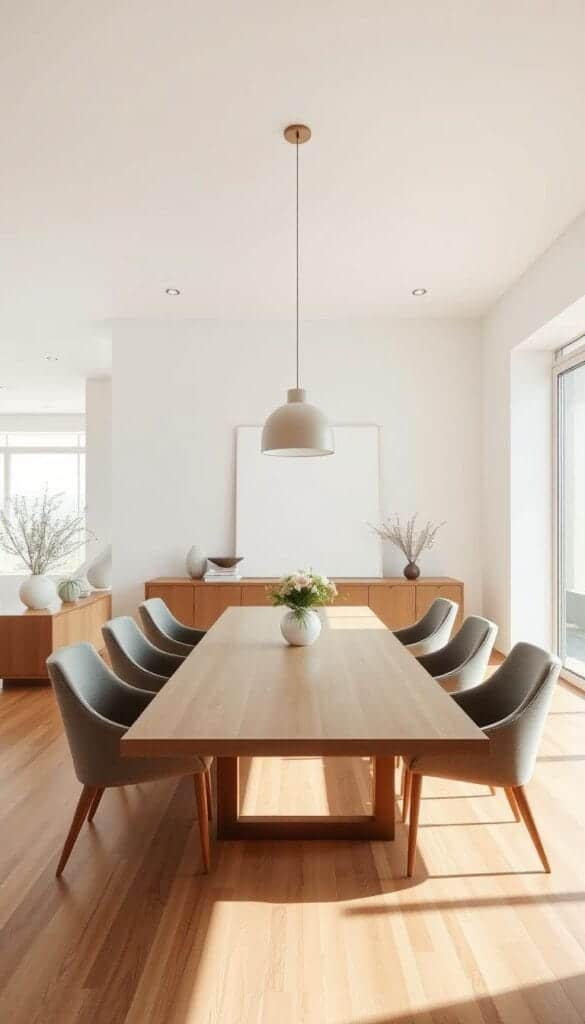modern dining room design