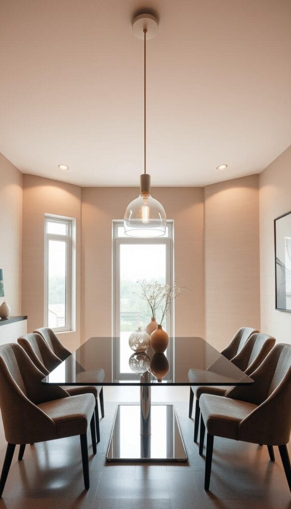 modern dining room design