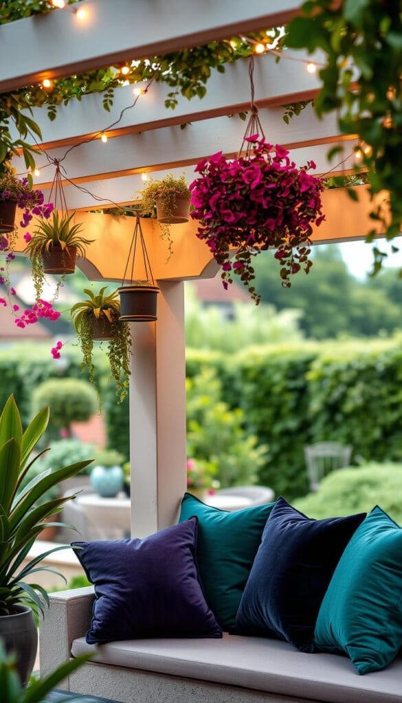 pergola decorating tips