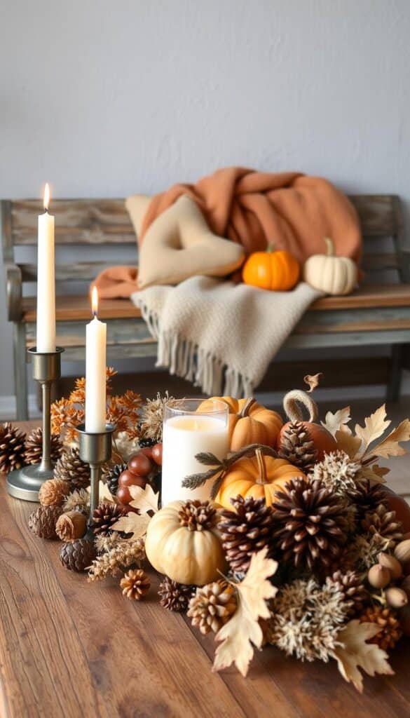 rustic fall decor ideas for the home