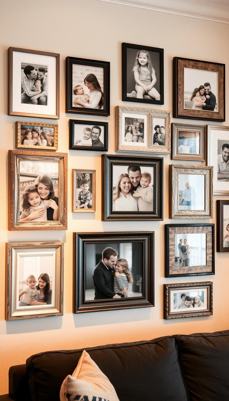 25 Inspiring Wall Family Picture Ideas for Stylish Home Decor