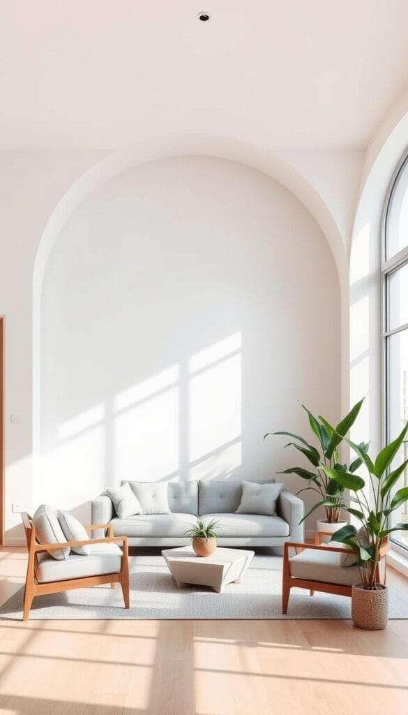 unique arch design inspiration minimalist living room