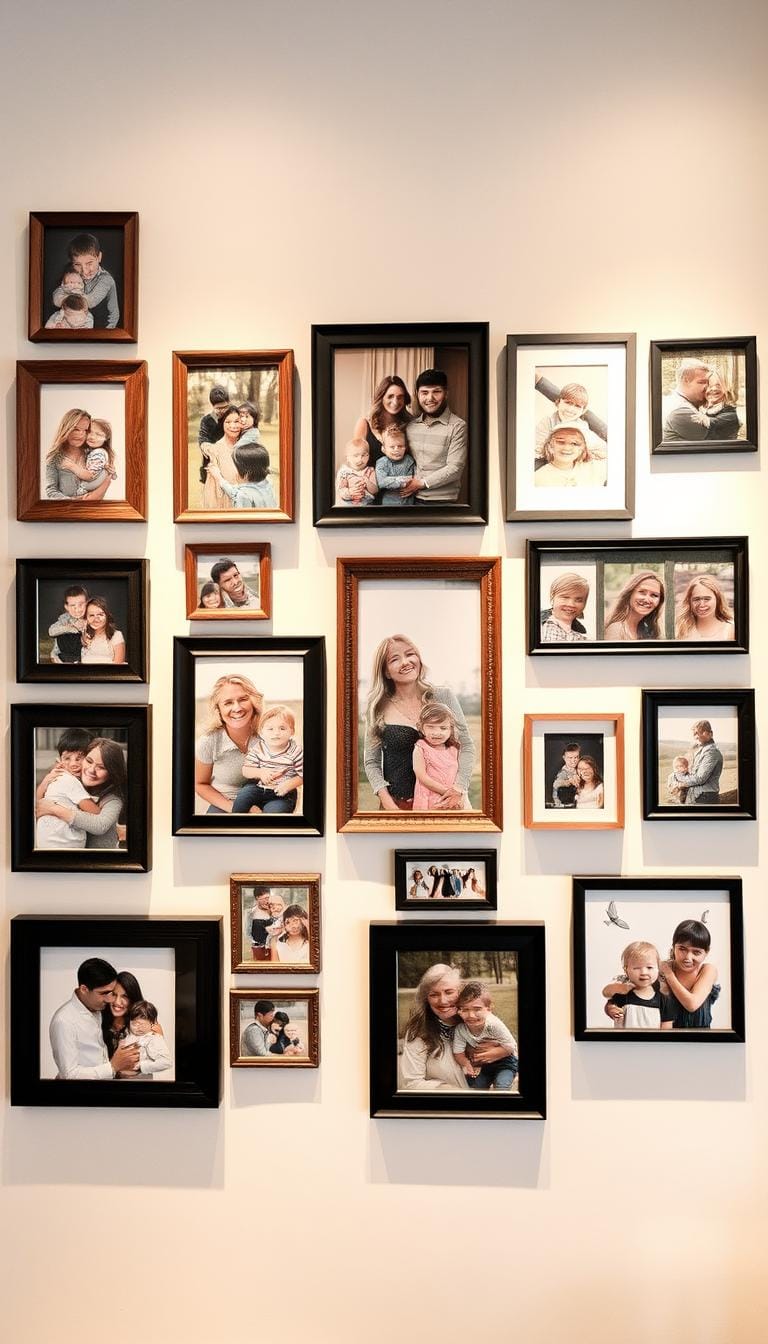 25 Inspiring Wall Family Picture Ideas for Stylish Home Decor