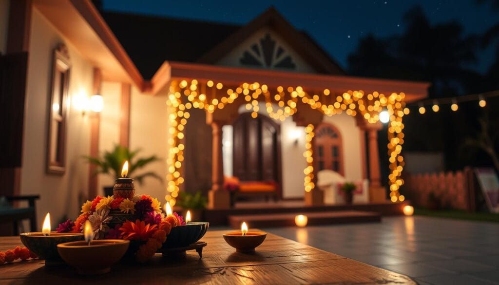 Diwali string lights