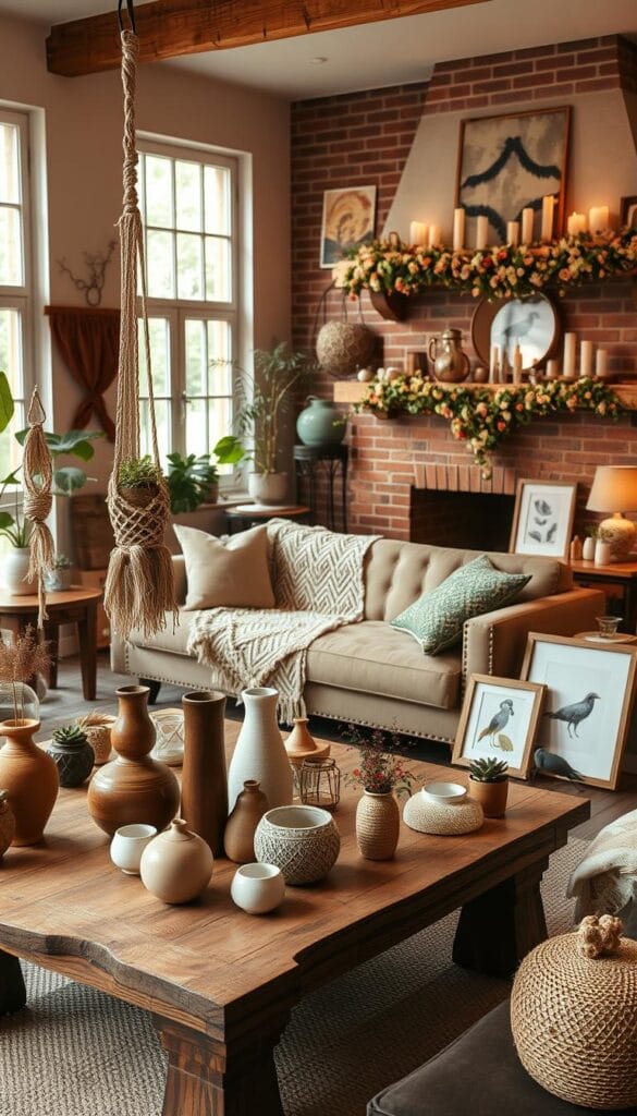 Living room homemade crafts ideas