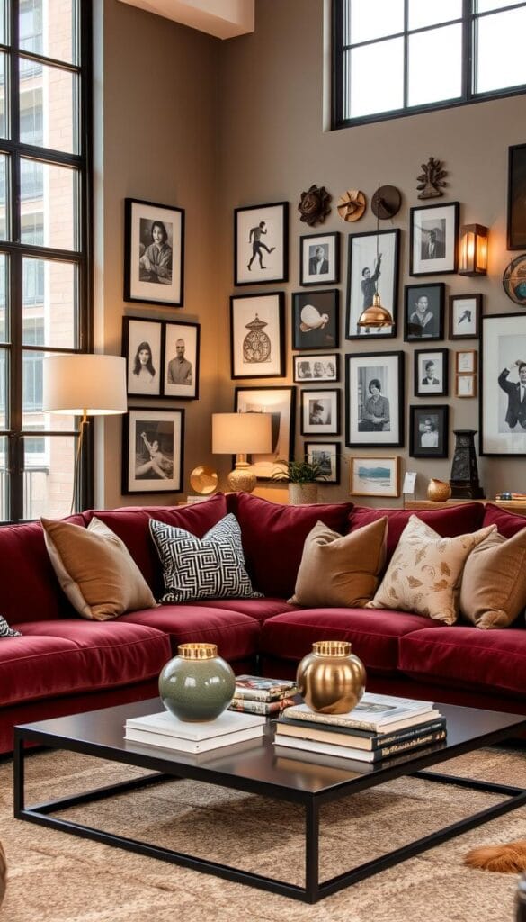Personal touches in modern interior design