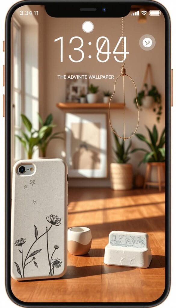 artistic home screen accessories