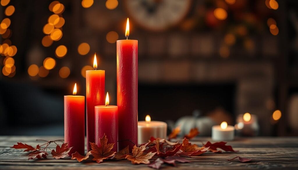 autumn candles