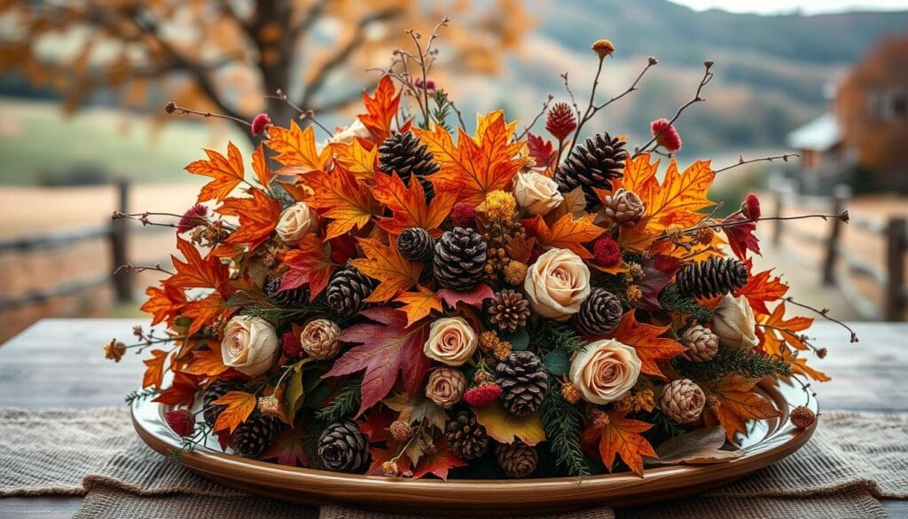 autumn centerpiece