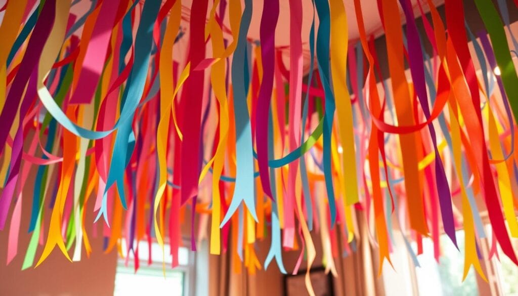 budget-friendly streamers decoration