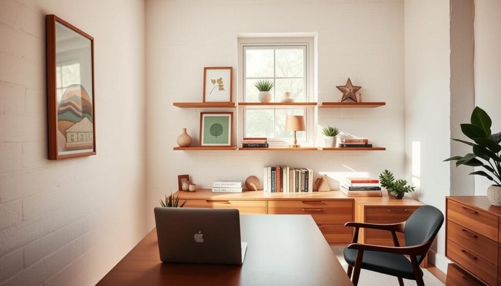 chic home office color palette